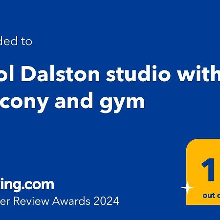 Apartamento Cool Dalston Studio With Balcony And Gym Londres Exterior foto