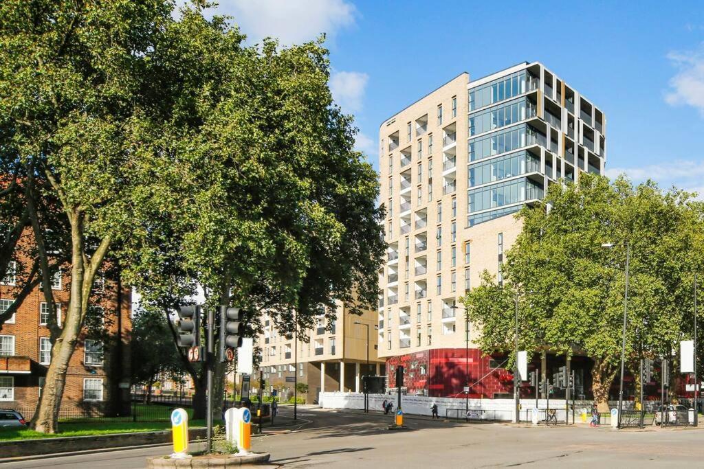 Apartamento Cool Dalston Studio With Balcony And Gym Londres Exterior foto