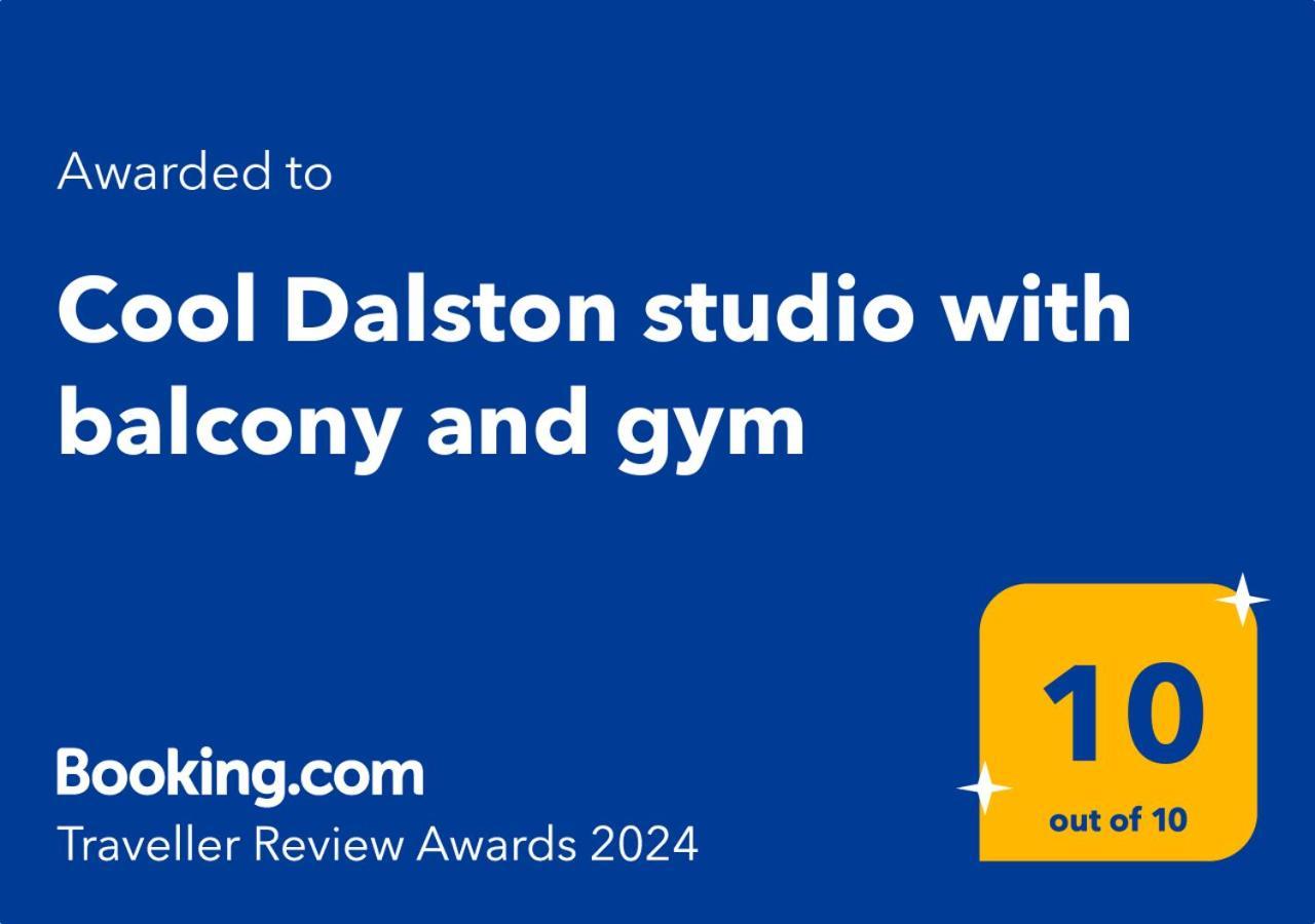 Apartamento Cool Dalston Studio With Balcony And Gym Londres Exterior foto